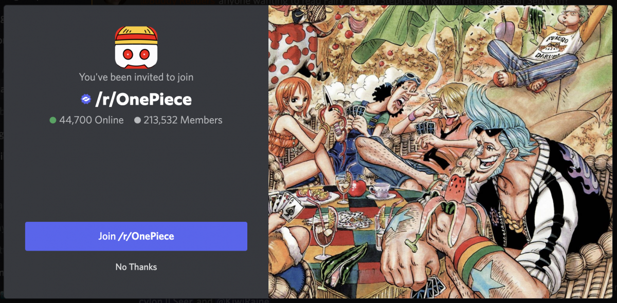 One Piece on Discord