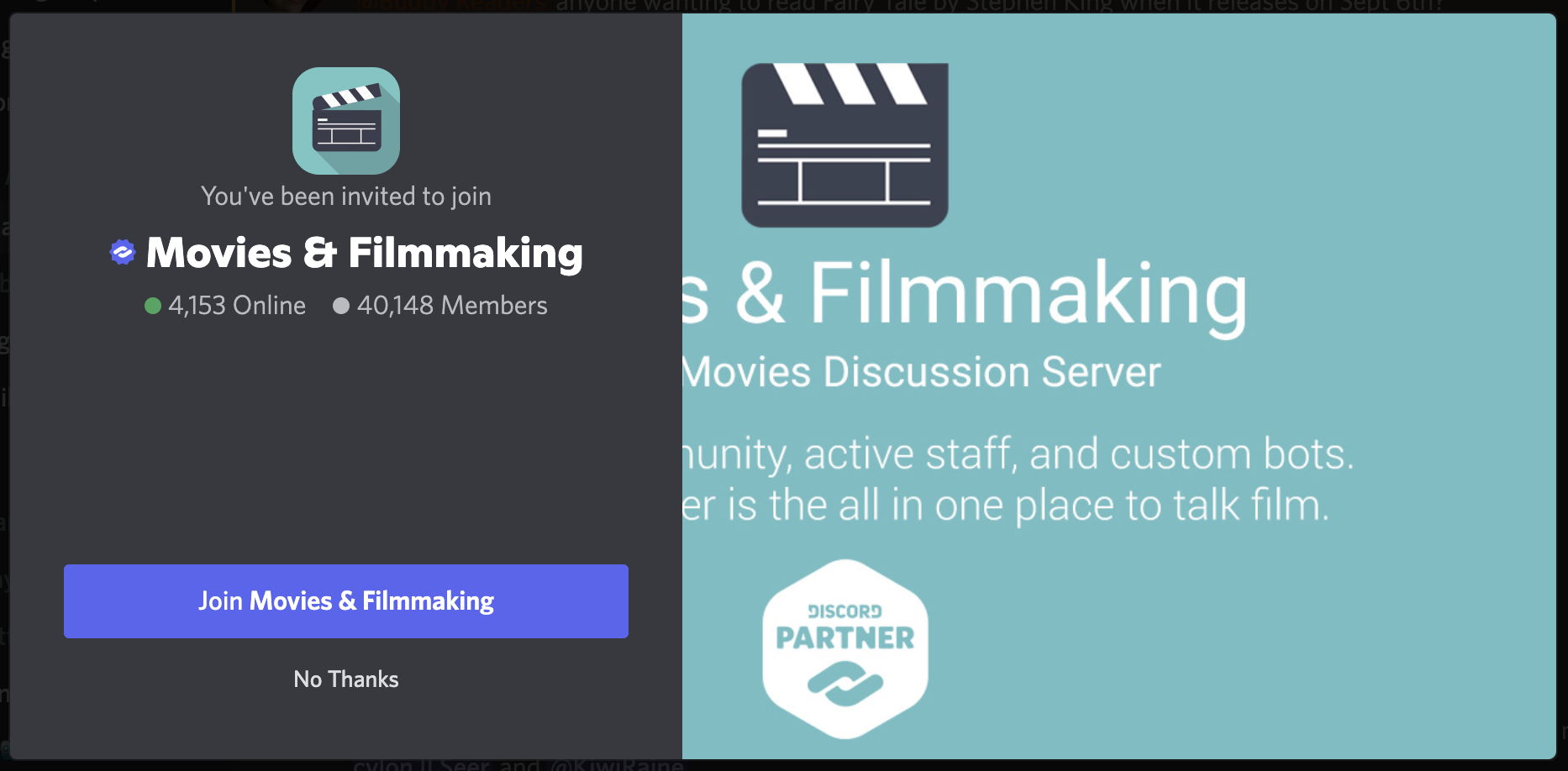 Movie and Filmmaking Server
