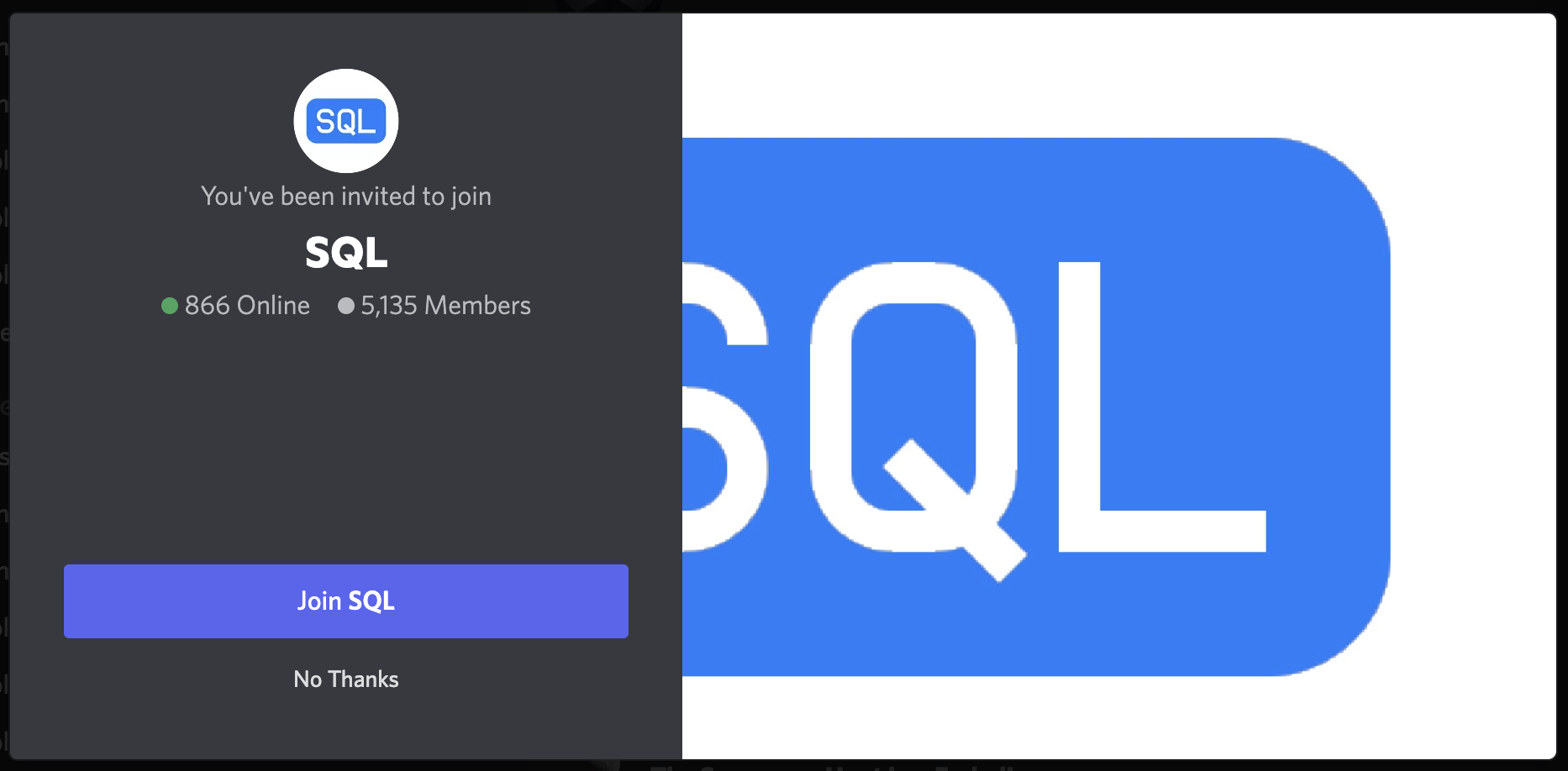 Join SQL Discord Server