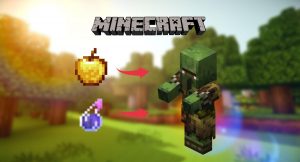How to Cure a  Zombie Villager in Minecraft