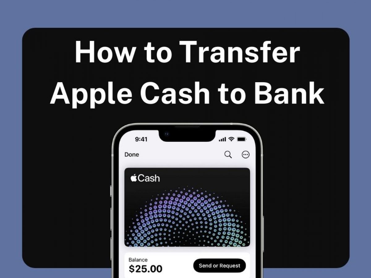 Transfer Apple Cash to Bank