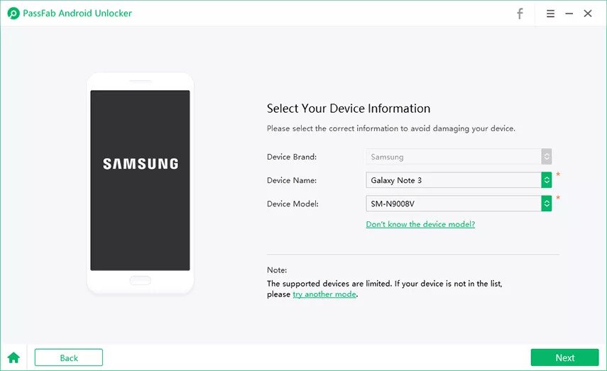 PassFab Android Unlock Guide - How to Unlock Android Passcode and