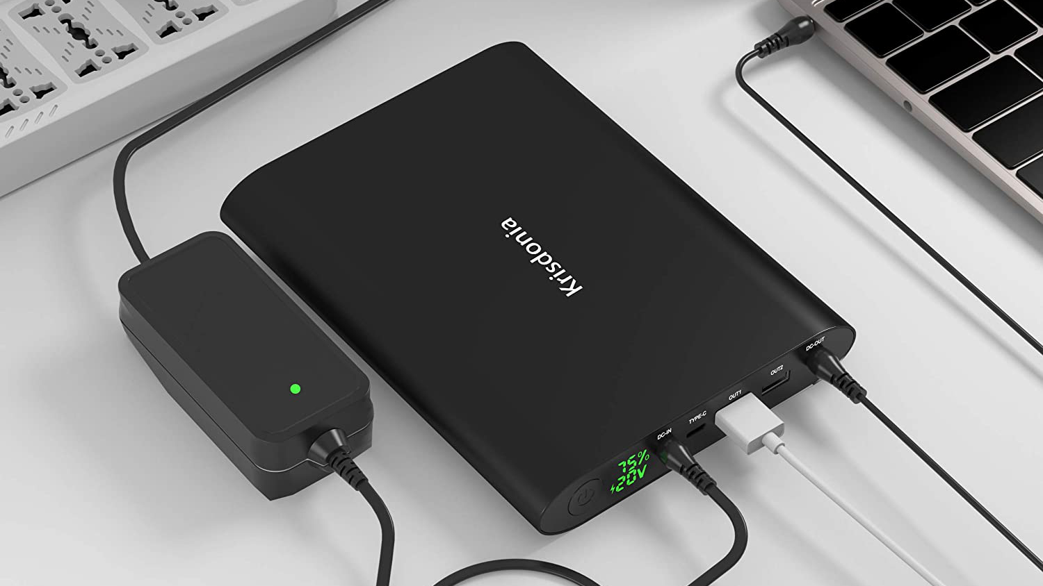 POIYTL Power Bank 50000mAh 22.5W Fast Charging Portable Charger with Black