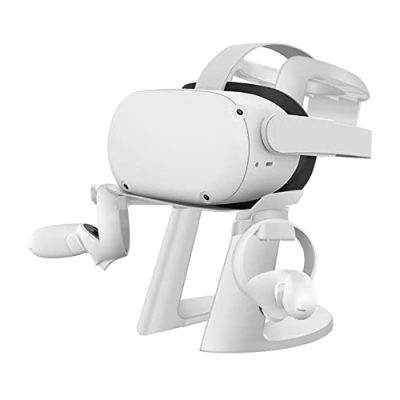 AMVR Stand Holder Compatible with Quest 3/Quest 2/Pico 4/Vision Pro/for  PSVR 2 - Universal VR Headset Display Dock, Stable Bracket Storage Round  Base