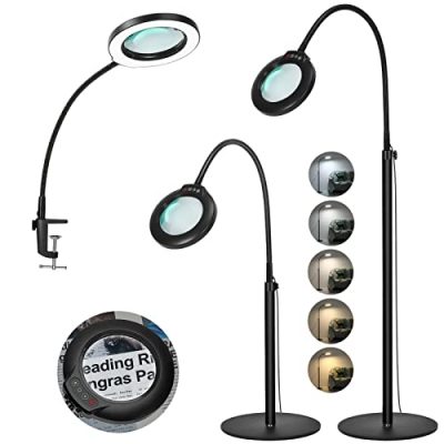 Hands Free Magnifying Glasses with LED Light – FIVE PAVILION