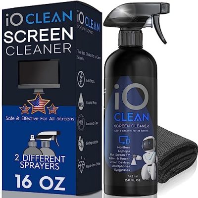 YTT Touchscreen Mist Cleaner, Screen Cleaner Spray, Fingerprint Cleansing,  Screen Cleaner for You iPad, Laptop, MacBook Pro, Cell Phone, iPhone