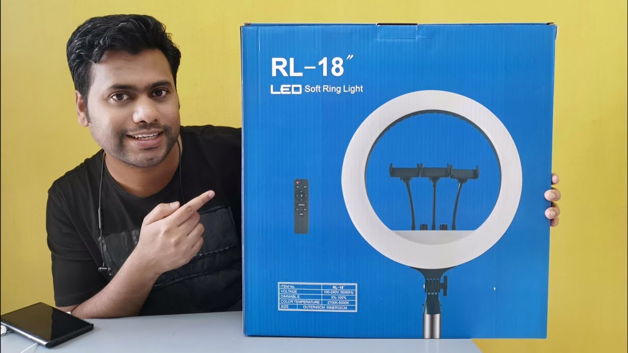9 Amazing 18″ Ring Light for 2024