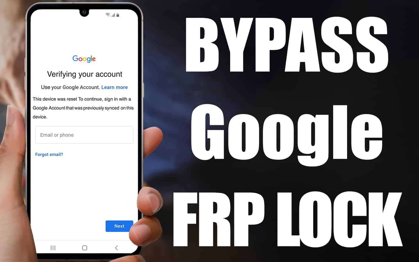 how-to-bypass-google-account-verification-on-android