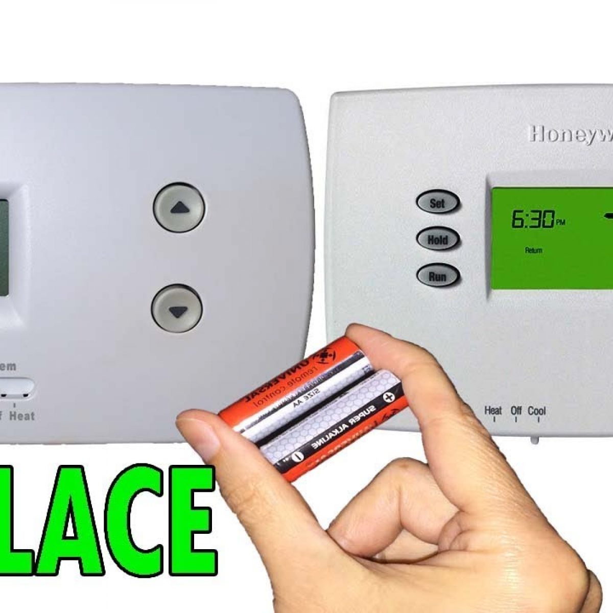 How to Change the Battery in a Honeywell Thermostat