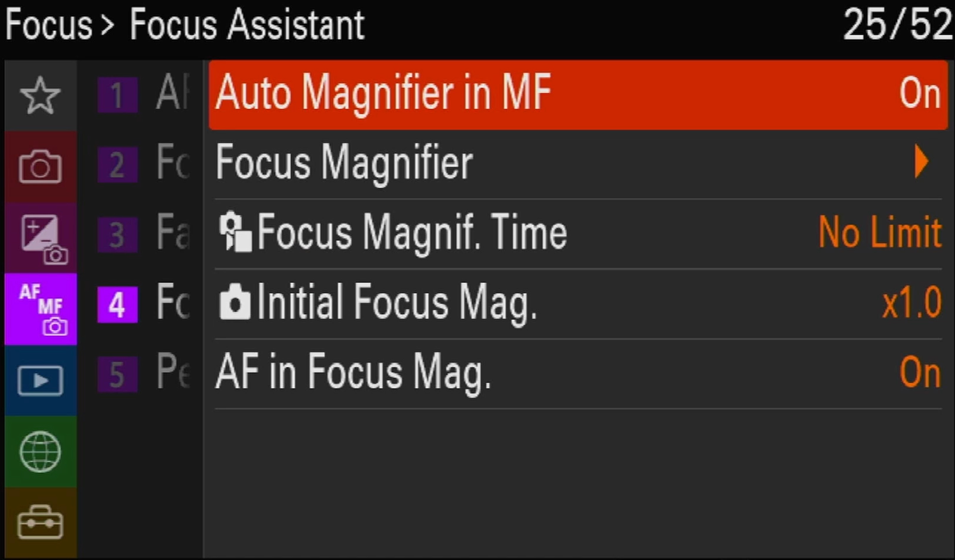 how-to-disable-focus-magnifier-in-sony-a7s