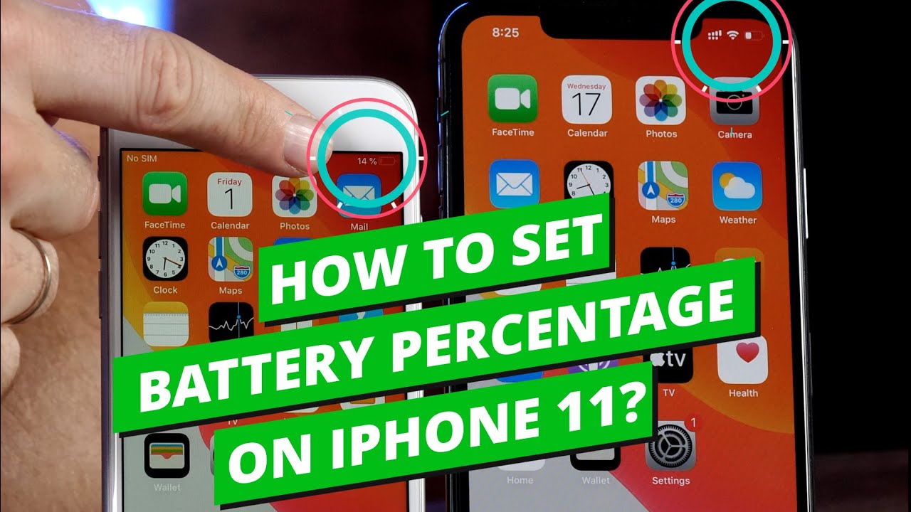 how-to-get-battery-percentage-on-iphone-11