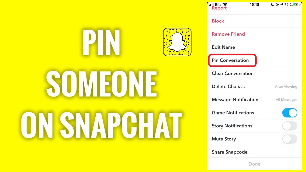 how-to-pin-someone-on-snapchat-on-android