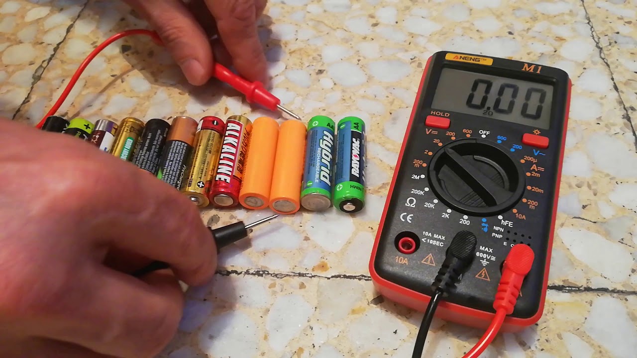 how-to-test-aa-battery-with-multimeter