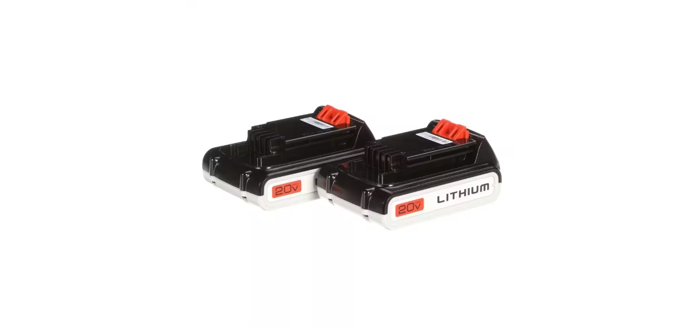 11 Superior Black & Decker 20V Lithium Battery For 2024