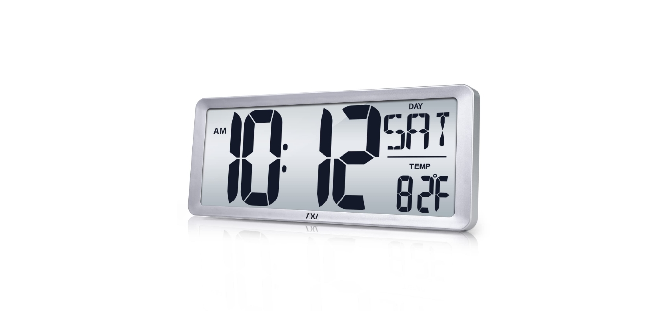 12 Incredible Digital Wall Clock Battery Operated For 2024