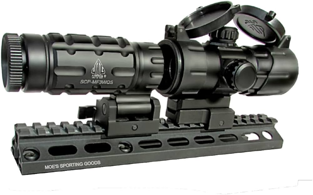 13 Amazing Utg 3X Magnifier With Flip-To-Side Qd Mount, W/E Adjustable for 2024