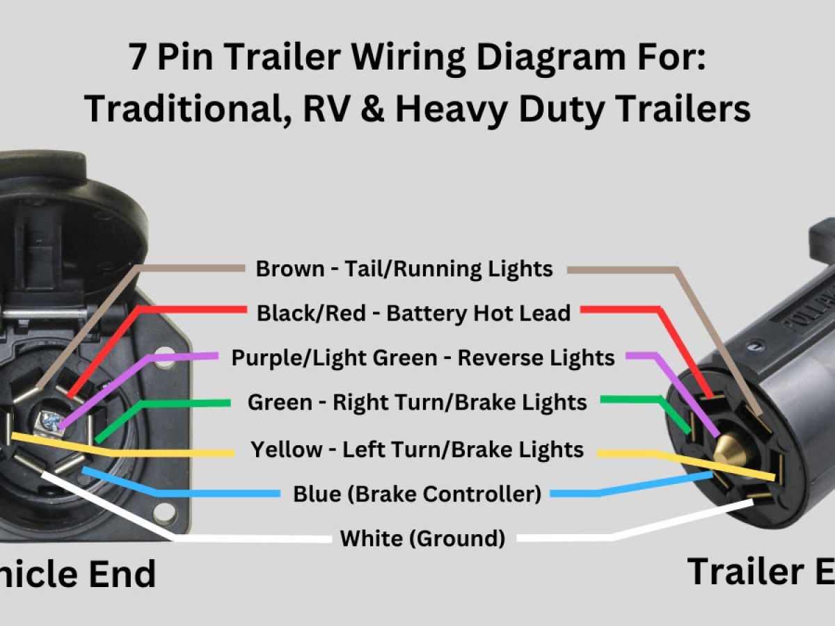 Recommended 7-Way Round Trailer Connector And Wiring, 55% OFF