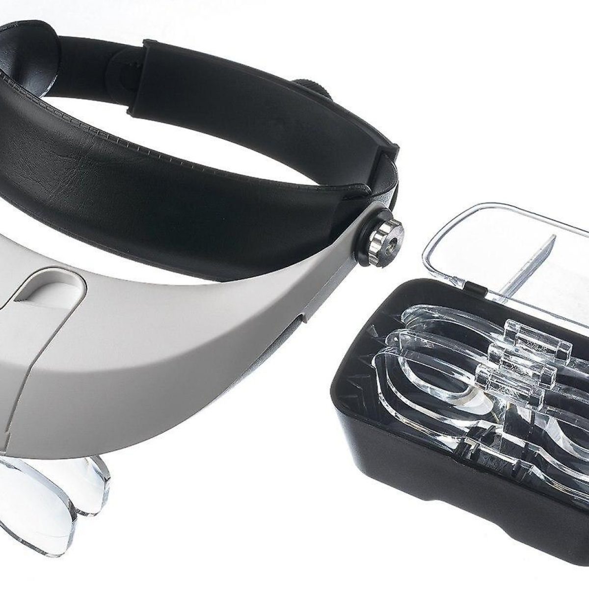 Magnifying Headset with Adjustable Magnification 1.5X to 13.0X and