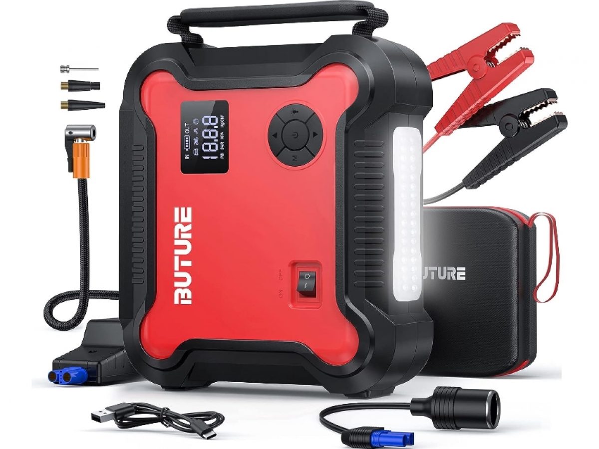 Povasee 3000A Car Jump Starter Booster Jumper Portable Power Bank