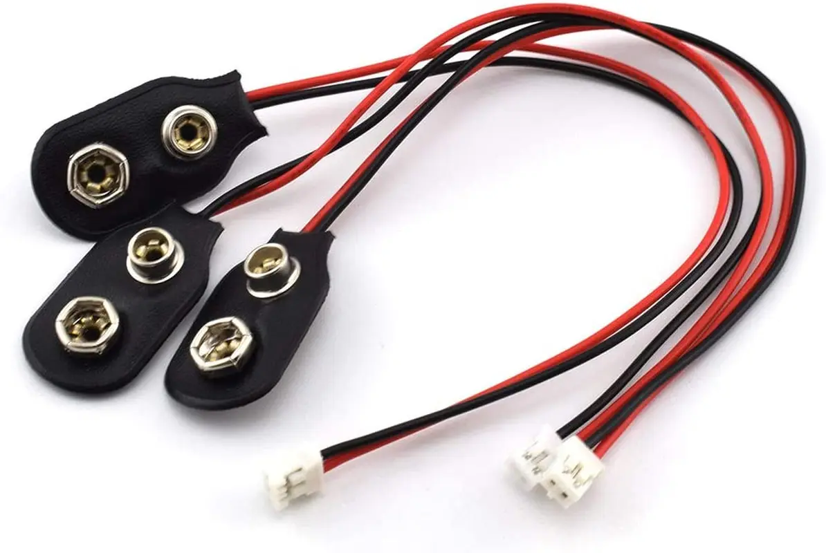 Battery Connectors For 9 Volt Batteries Set Of 10 59 OFF