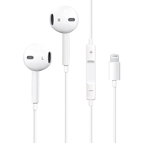 Apple Lightning Earbuds with Mic & Volume - Certified