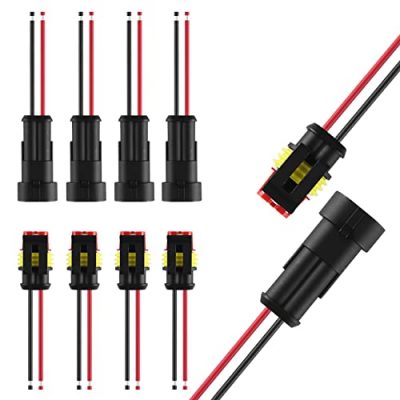  Allstar Performance ALL76232 Universal Two Wire Connector with  12 Loop : Automotive