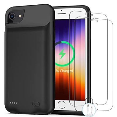 Trswyop Battery Case for iPhone 6s Plus/6 Plus/7 Plus/8 Plus,8500mAh Portable Charging Case External Battery Pack for iPhone 6s Plus/