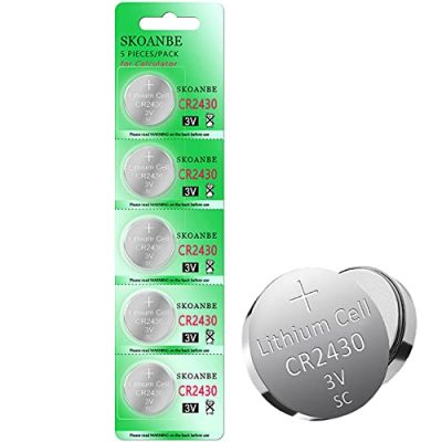 Best Product Cr2430 3V 295 mAh Button Coin Cell Batteries Battery