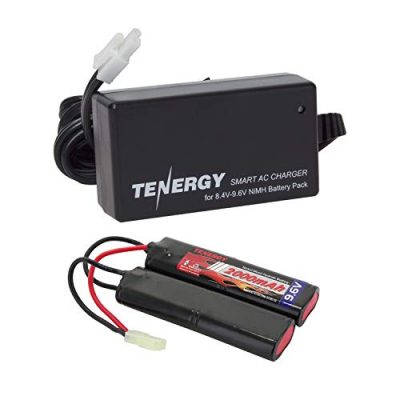 TATTU 8.4V NiMH Airsoft Battery,1600mAh Butterfly Nunchuck Stick Battery  with TMY Connector for Airsoft Gun
