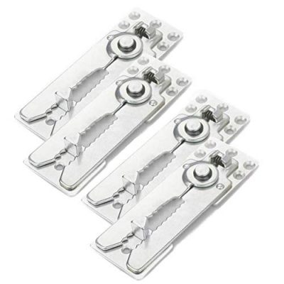 Merrian Living Sectional Couch Connectors, 2 Pack Couch Clips, Sofa Connectors, Furniture Hardware with Screws.