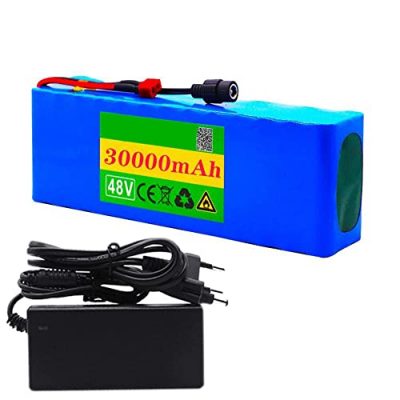 54.6V 2A Lithium Battery Charger electric bike Charger for 13S3P 48V Li-ion  Battery pack charger High quality Cooling with fan