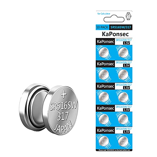 KaPonsec Watch Battery 10 Count