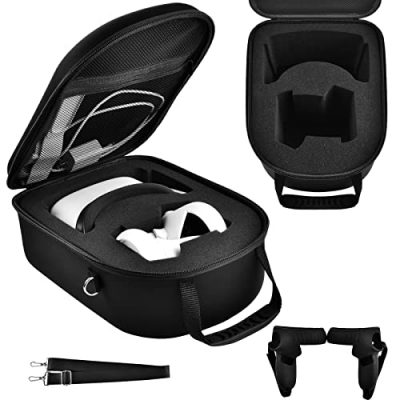  PSVR2 Lens Protector Cover for PlayStation VR2 Accessories,  Silicone Lens Protective Cover for PS VR2, Protection Case with Dust-Proof  & Anti-Scratch for PS5 VR2 Lens, PSVR2 Cable Ties & Earbuds Tips 