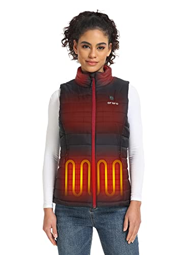 ORORO Women's Heated Vest with Battery Pack