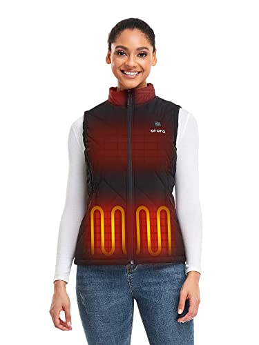 ORORO Women's Heated Vest with Battery Pack