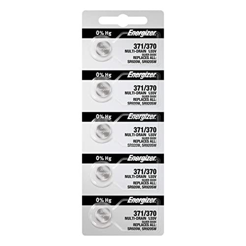 Energizer Silver Oxide Watch Battery (5 per Pack)
