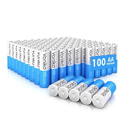 Basics 48 Count AA & AAA High-Performance Batteries Value Pack - 24  Double AA Batteries and 24 Triple AAA Batteries (48 Count) 1 Count (Pack of  1)