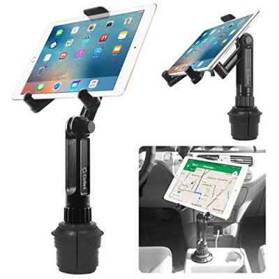 eSamcore Dashboard Tablet Holder for Car Suction Cup Car Mount with Large  Clamp for All 6-11 Apple iPad Samsung Galaxy Tab Tablet