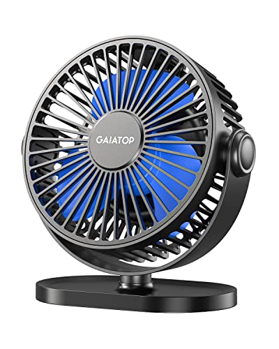 Gaiatop Small Desk Fan Baterry Operated