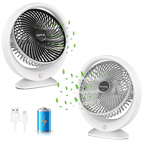 Portable Battery Operated Desk Fan