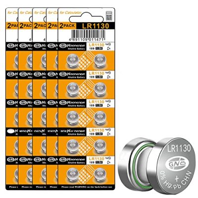 AjMaGP 10 Pack AG10 389A LR1130 LR54 L1131 SR1130 1.5v Button Cell Coin  Battery