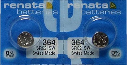 Renata 364 SR621SW Silver Oxide Battery