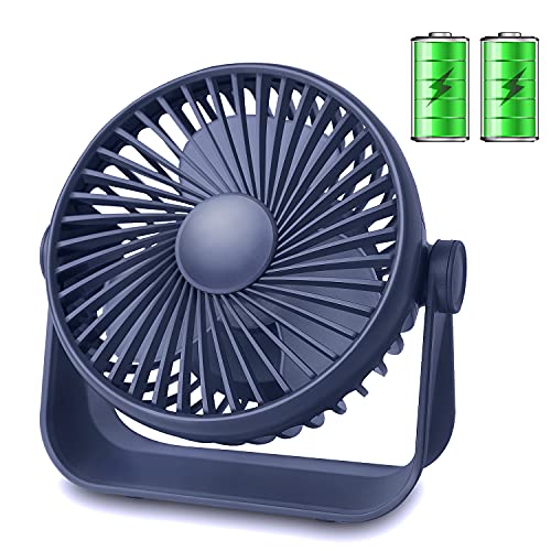 TriPole Desk Fan - Rechargeable Mini Fan
