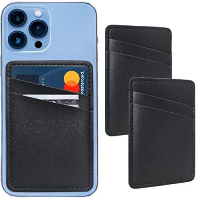 Hoblaze Phone Card Holder Stretchy Lycra Wallet Pocket Credit Card Id Case Pouch Sleever Compatible With Android,Iphone