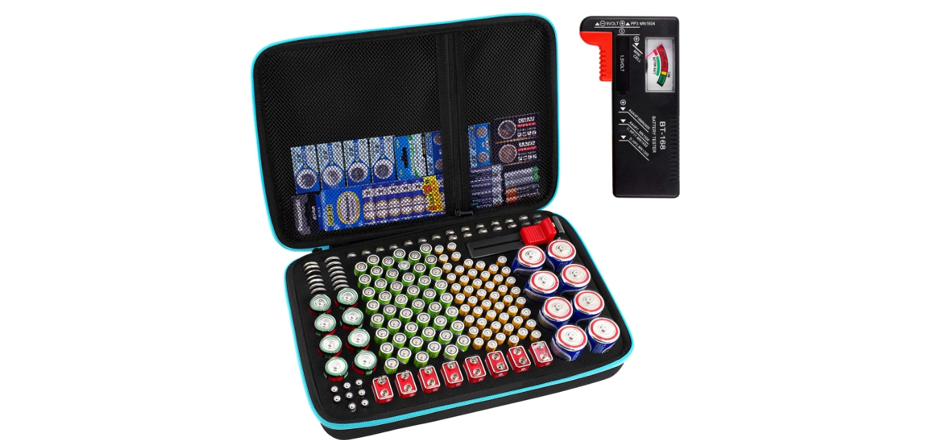 8 Best Battery Organizer Storage Case With Tester For 2024