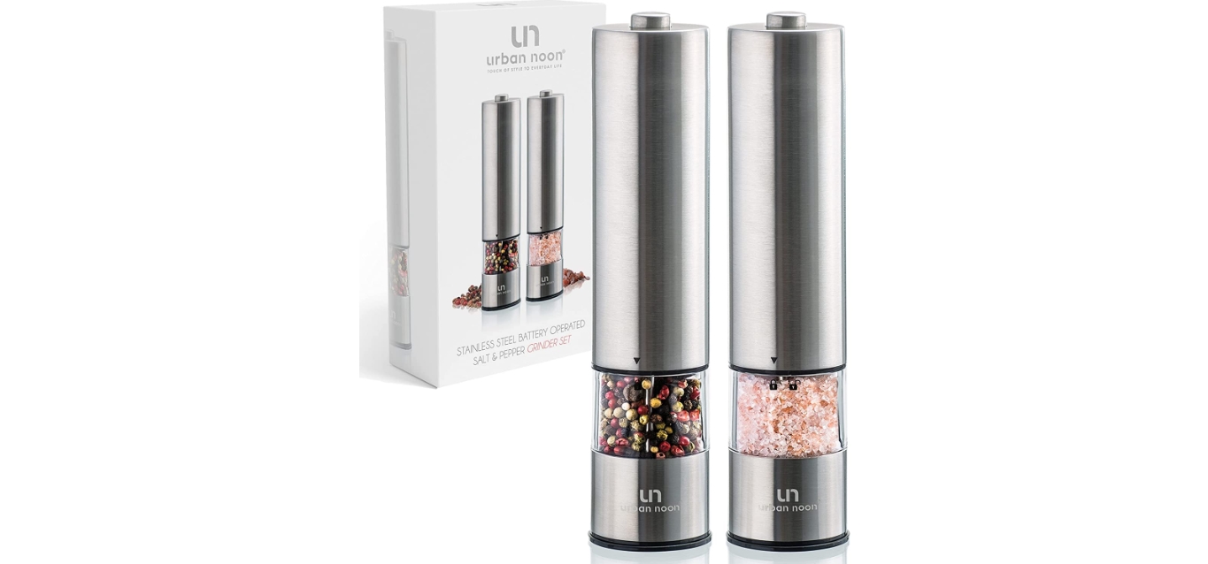 9 Amazing Battery Salt And Pepper Grinders For 2024