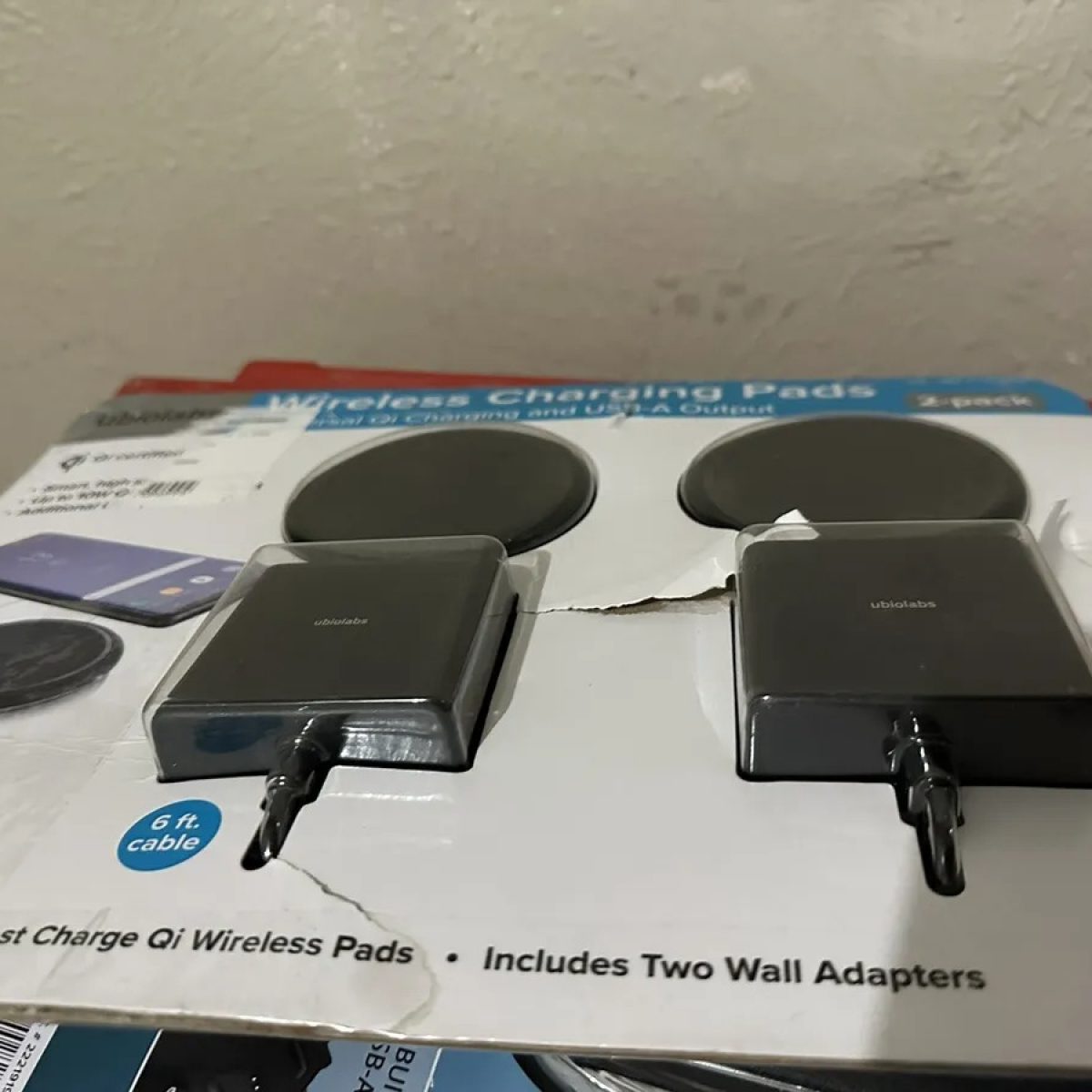 Ubiolabs Fast Charge USB-C Bundle for iPhone Wall and Car Charger.
