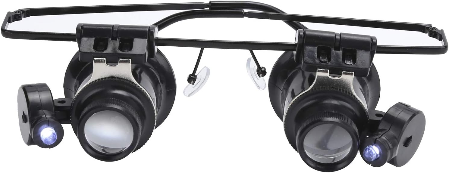 9 Best 20X Binocular Magnifier Glasses With Led Light! for 2024