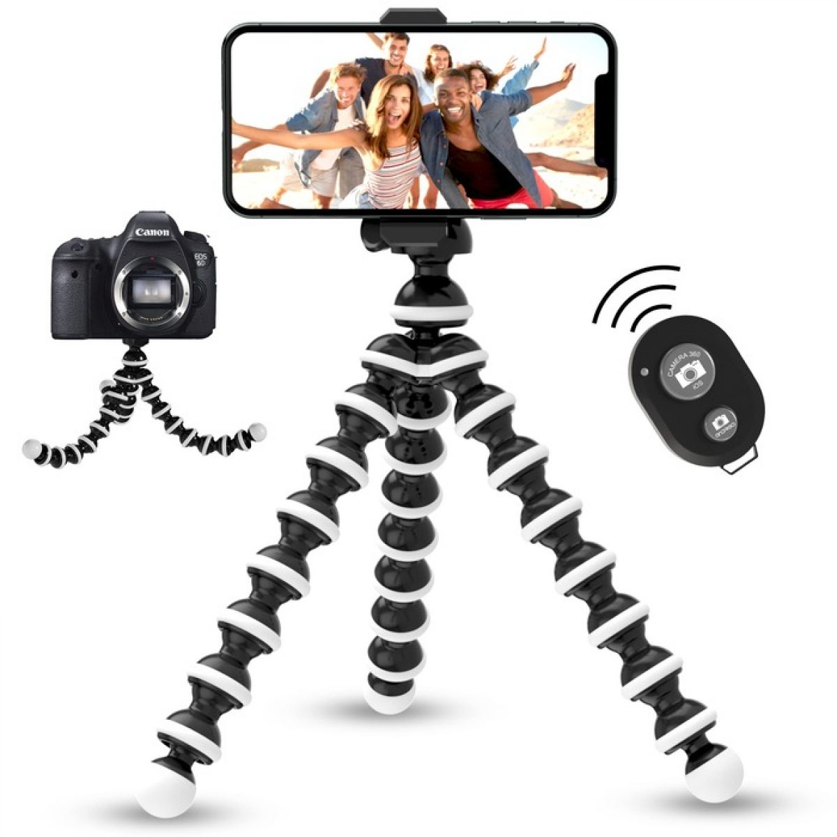 flexible mobile tripod