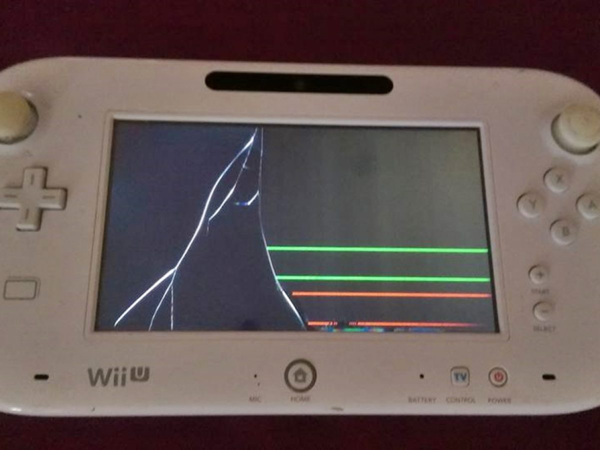 how to fix a broken wii u gamepad